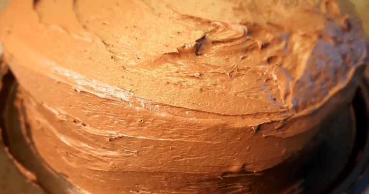 Chocolate Cookie Dough Cake