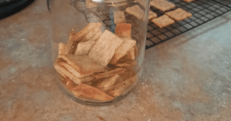 Sourdough Discard Crackers