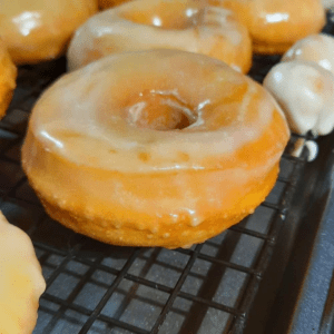 Glazed Sourdough Donuts